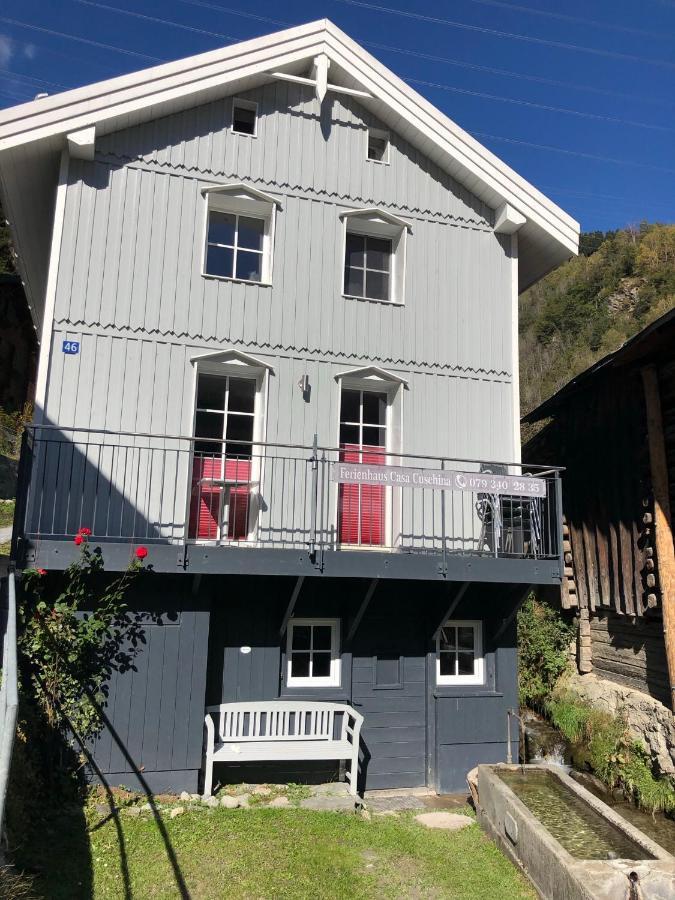 Casa Cuschina - Mit Sauna In Der Schoenen Surselva Dardin المظهر الخارجي الصورة